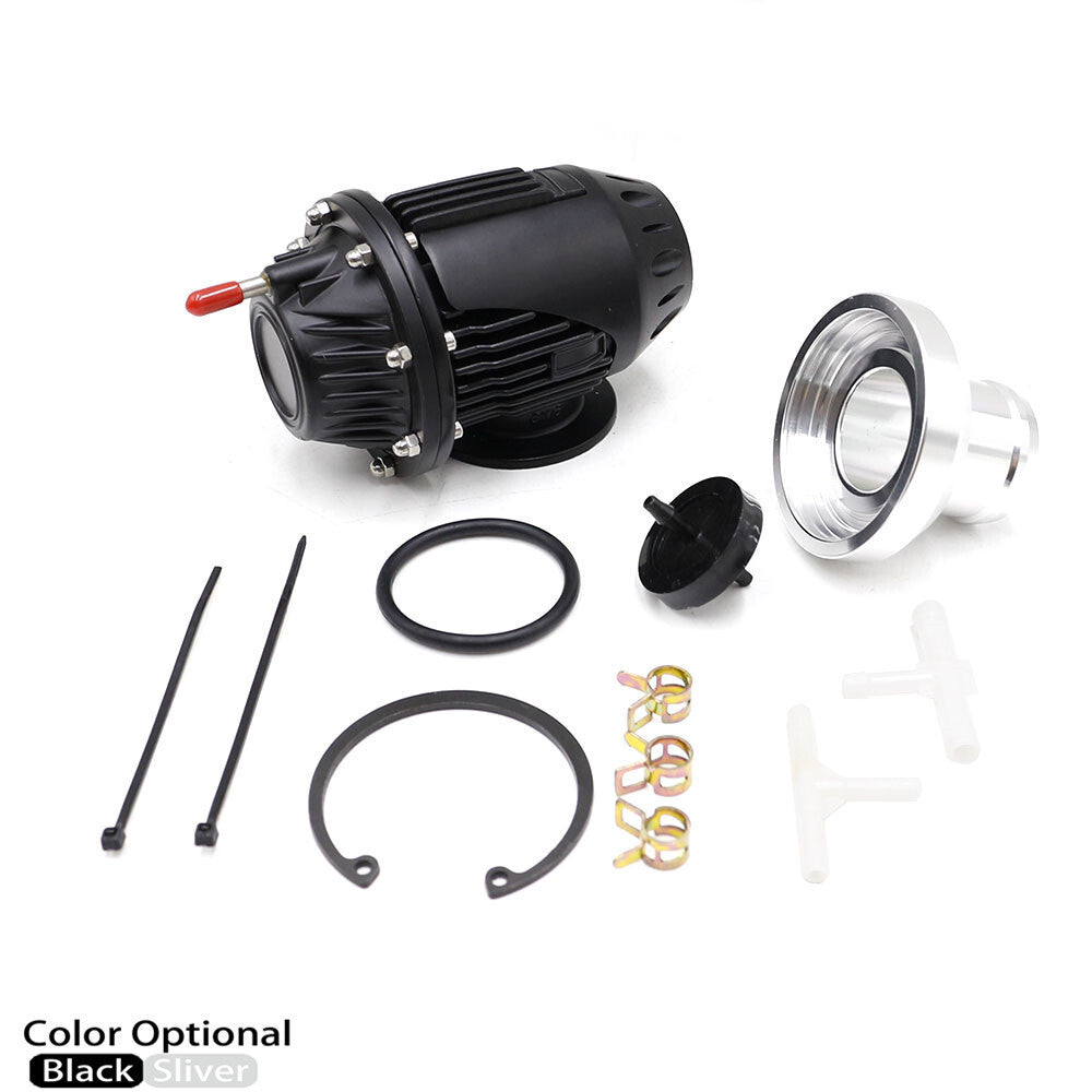 General Purpose SQV4 Turbine Blow Valve Kit Pull-Type Aluminum Parts Turbine Black