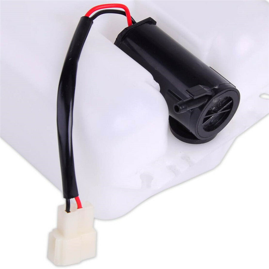 Accessory 12v Window Windscreen Washer Bottle Kit Jets Pump Fit For Classic Car