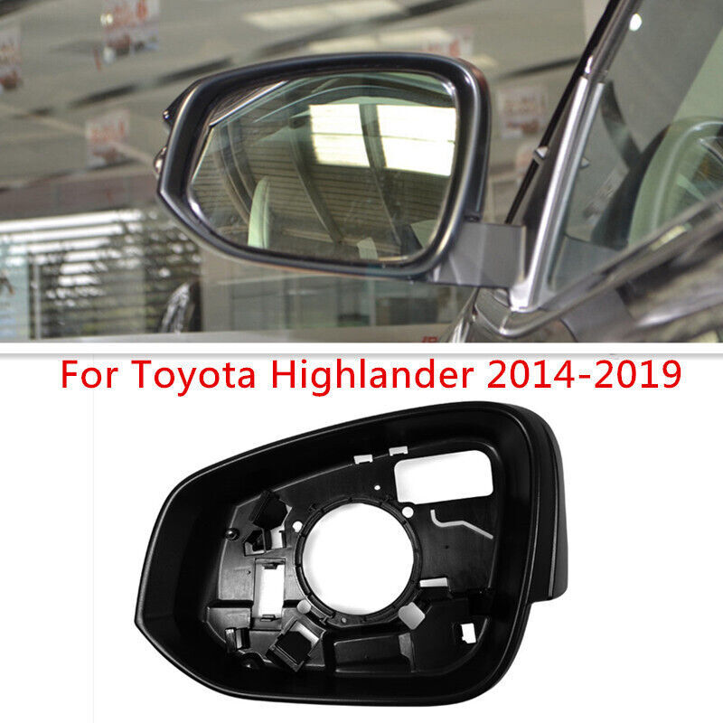 Left Side Rearview Door Mirror Housing Cover Fit for Toyota Highlander 2014-2019