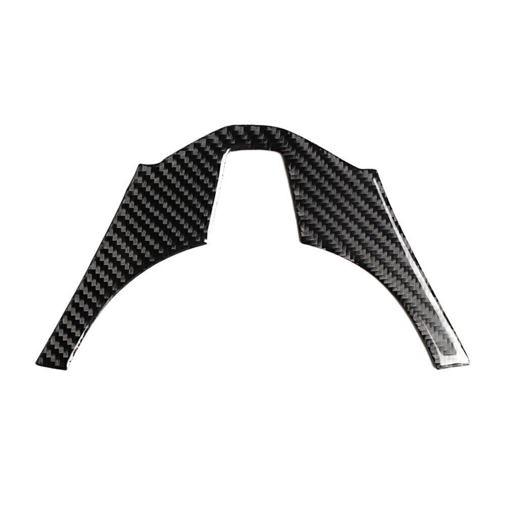 Carbon Fiber Interior Steering Wheel Cover Trim for Mazda 3 Axela 2014-2016