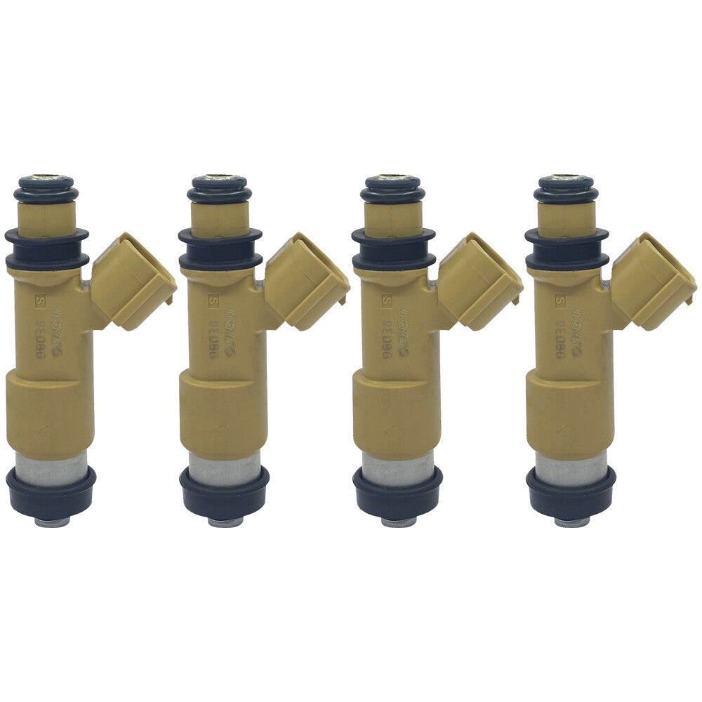Set of 4 16611AA680 Fuel Injector for Subaru Forester Impreza Outback 2.5L