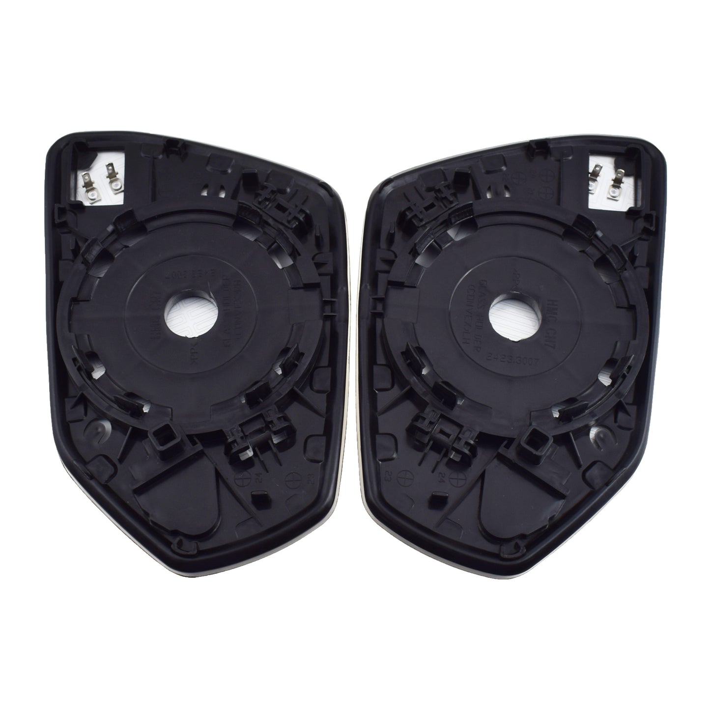 2Pcs Left Right Side Heated Mirror Glass W/ Back for Hyundai for Elantra 2020-2023