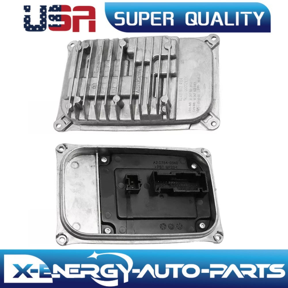 Left +Right Xenon Headlight Ballast Light Control Module for Benz C class W205