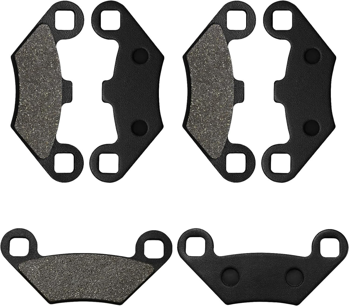 Front and Rear Brake Pads for POLARIS Forest Tracker 570 2015 /Sportsman 800 EFI