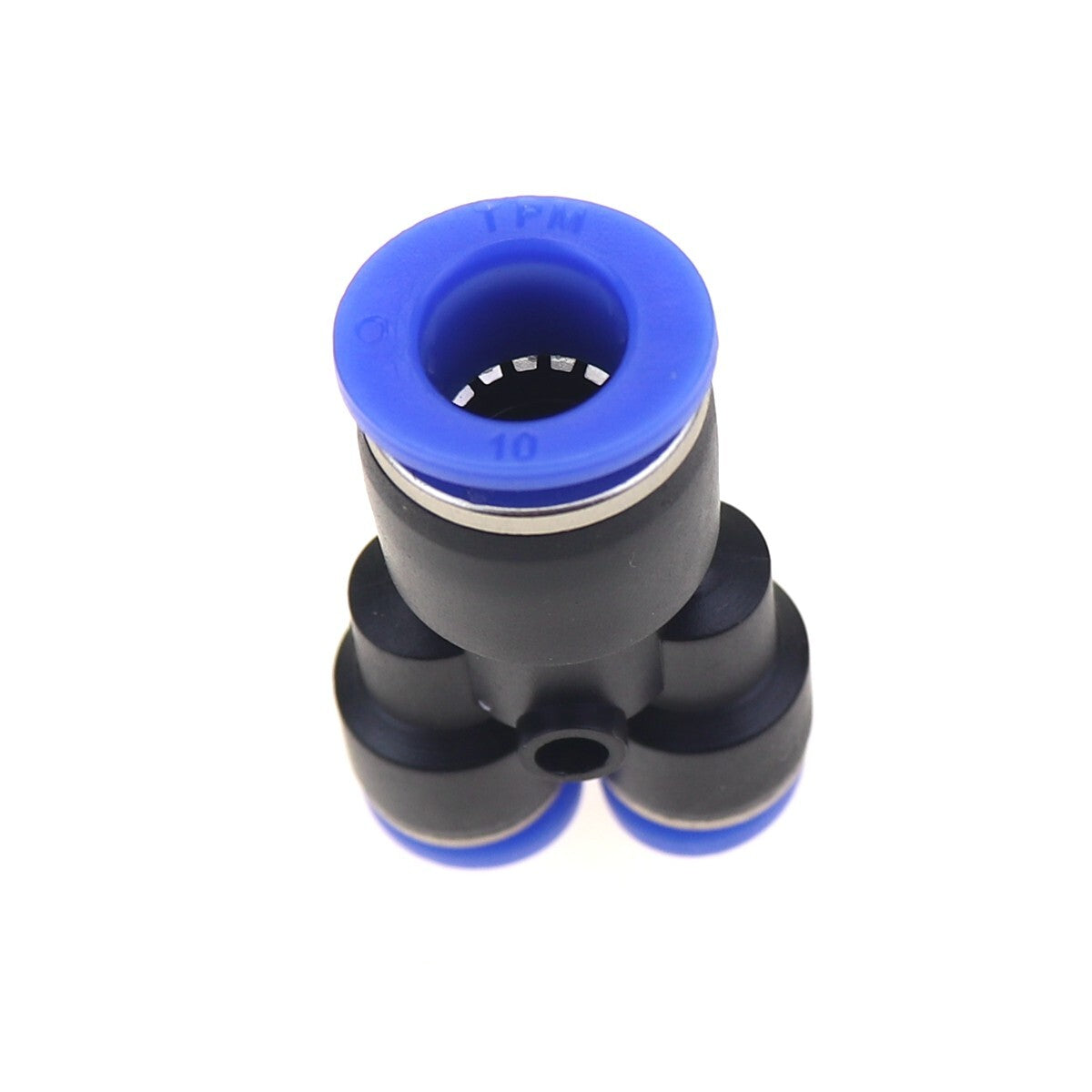 6-piece pneumatic reduction Y-joint OD 3/8 to 1/4 inch quick release connector