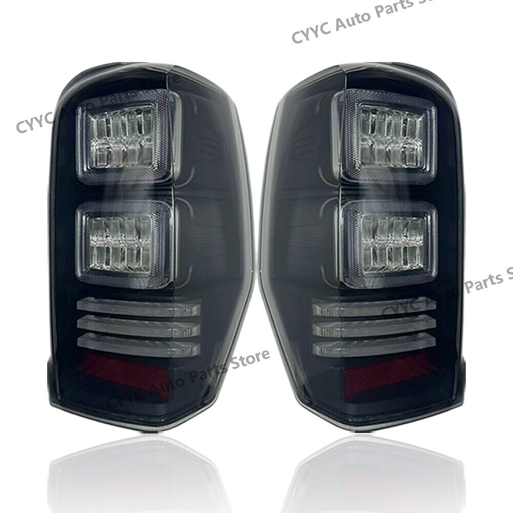 Right Black Trim LED Tail Light Lamp for Mitsubishi L200 Triton 2019-2024