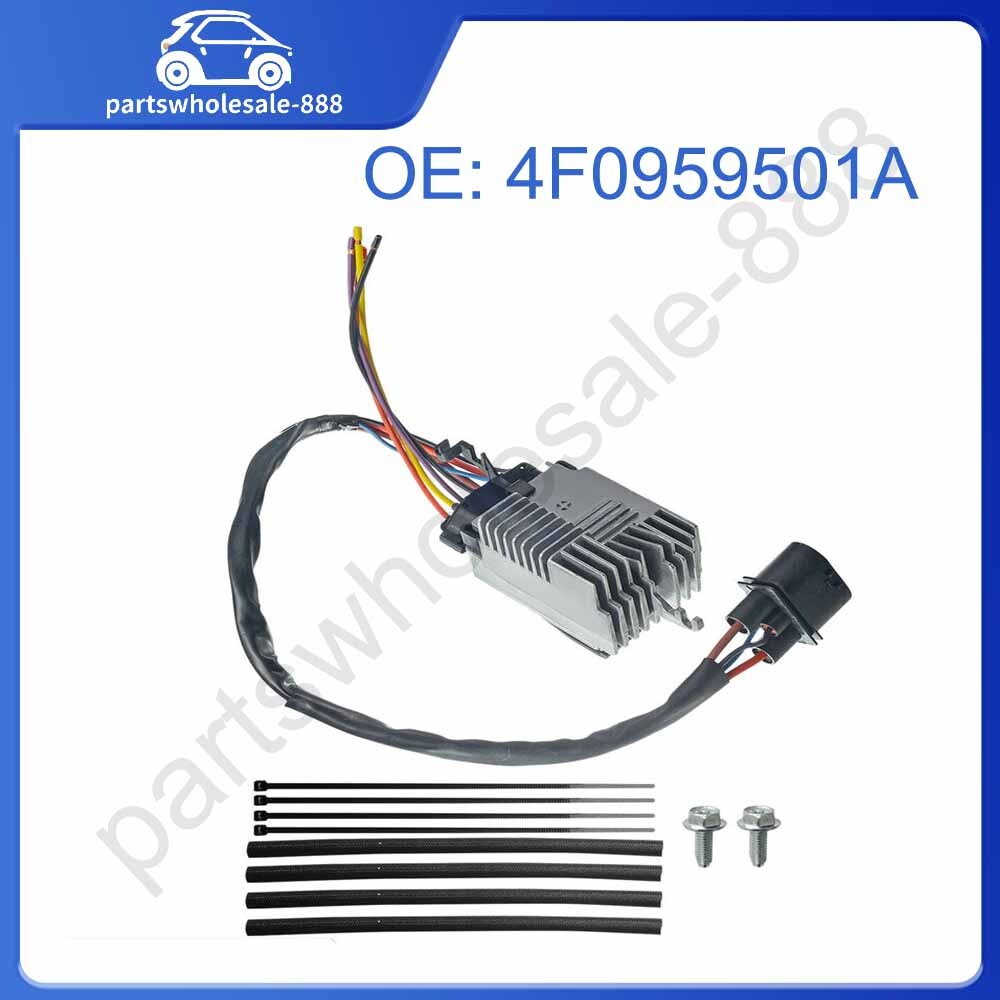 Radiator Control Fan Module for Audi A6 A6 Quattro 2005-2011 V6 3.2L 4F0959501A