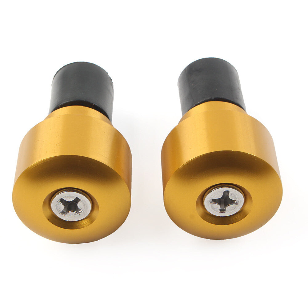 CNC Lenkergriffe Bar End Slider Cap f¨¹r for HONDA CBR600RR Motorrad Paar Golden