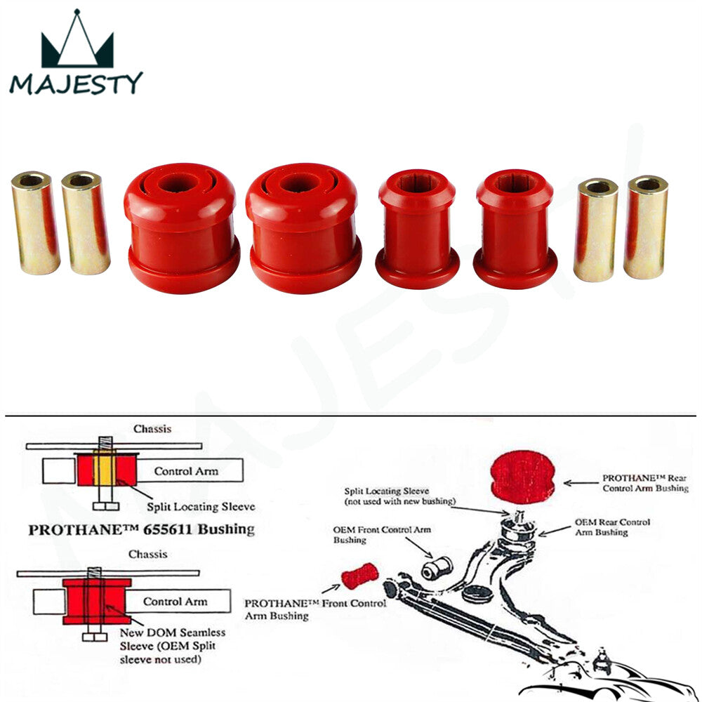 Polyurethane Lower Control Arm Bushings for Honda for Civic 01-05 for Acura RSX 02-06 RD