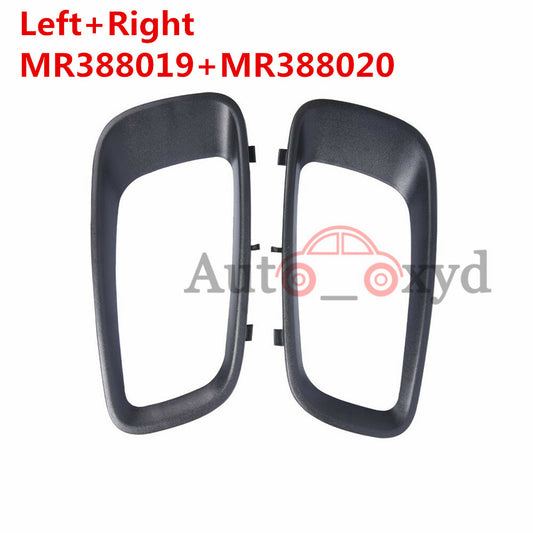 2PCS L+R Fog Light Cover Lamp Frame for MITSUBISHI Pajero/MONTERO MK3 00-03 XYD