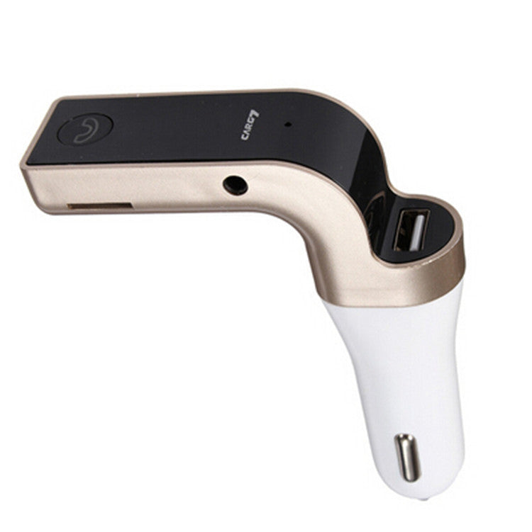 Car FM Transmitter Radio Modulator MP3 Player Hands- Bluetooth Red LED USB