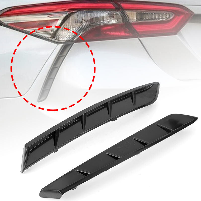2Pcs Rear Bumper Side Extension Trim Fit for Toyota for Camry SE XSE 2018-2022