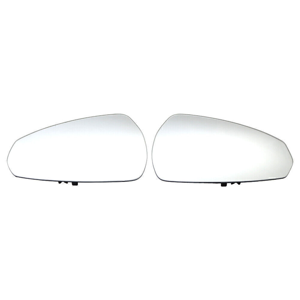 Front Outside Rearview Mirror Glass Left  Right Pair Fit for AUDI A3 2014-2020 po