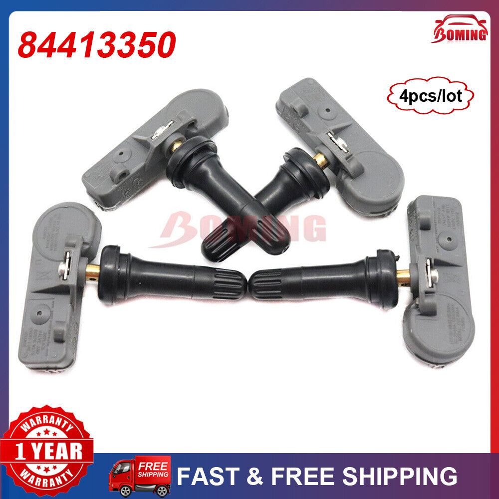 4PCS Tire Pressure Monitor Sensor New 84413350 for Buick for Cadillac for Chevrolet for GMC