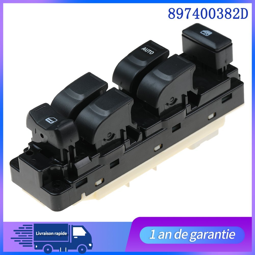 interrupteur bouton commutateur de leve vitre Pour for ISUZU DMAX 897400382D D-MAX