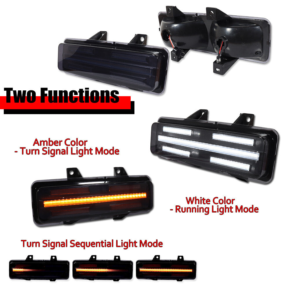 LED Front DRL Signal Light Switch for Chevrolet for GMC Van Jimmy Pickup Trucks