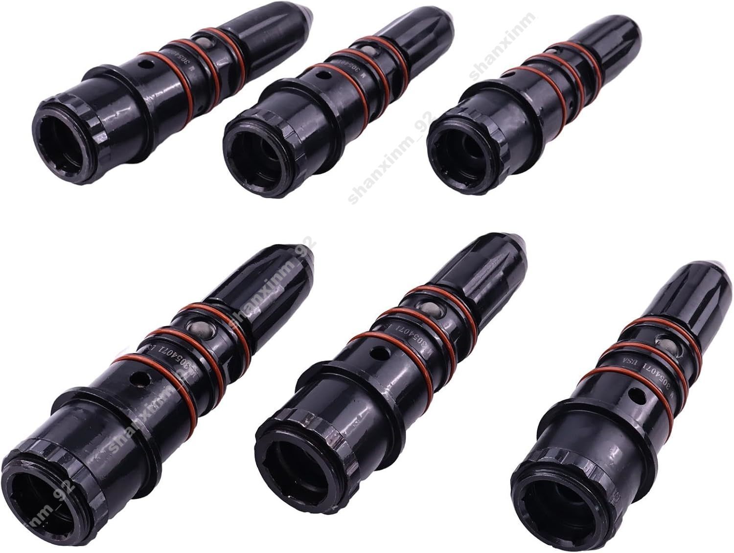 6 Pcs Fuel Injector 3054071 3009466 3009515 3013738 3018346 Fits N855