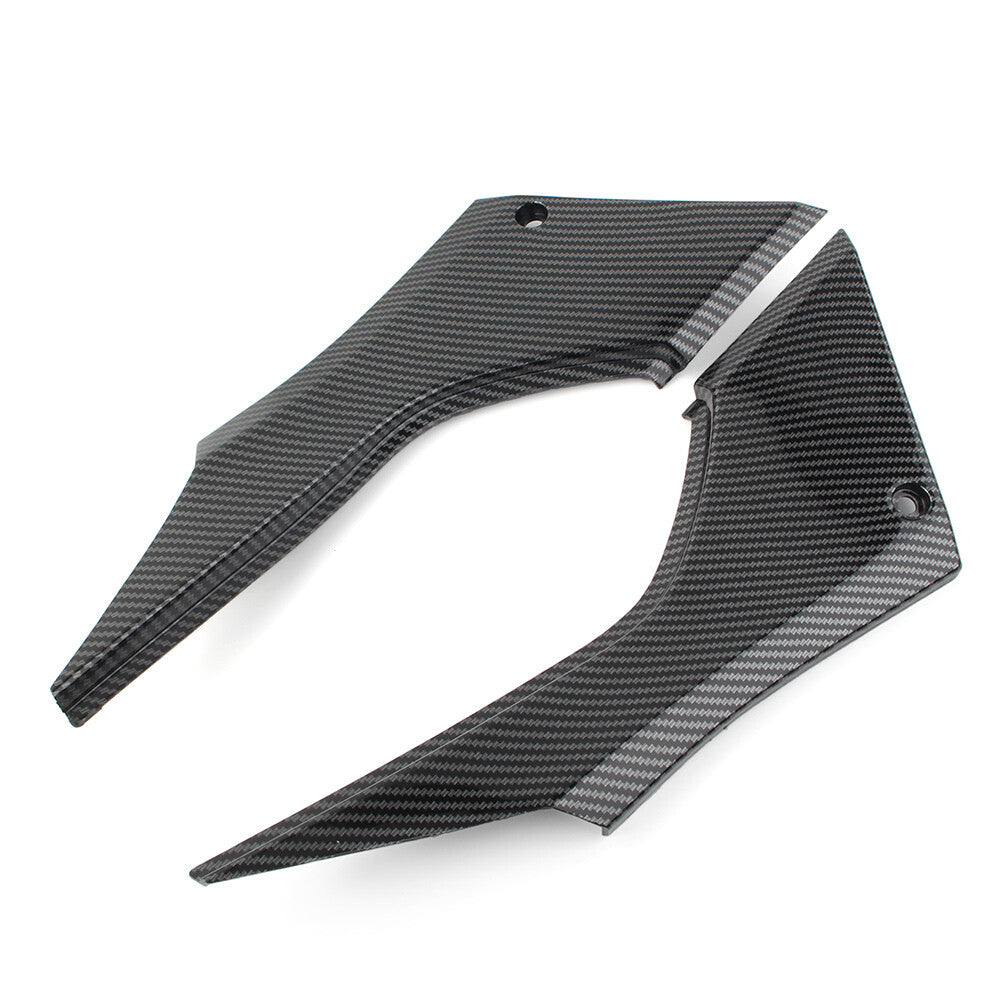Carbon Fiber Side for Seat Fairing Cowl Panel for Kawasaki 300 EX300 2013-2017