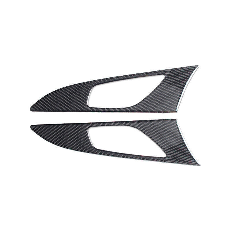 for Mazda 3 Axela 17-2018 Soft Carbon Fiber ABS Inner Door Handle Cover Trim 2P