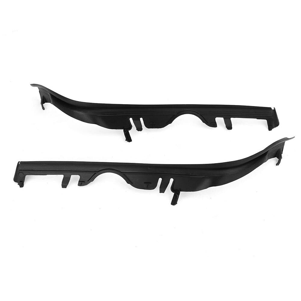A pair of left and right upper light lens cover strips for BMW 5 Series 63126908405+06