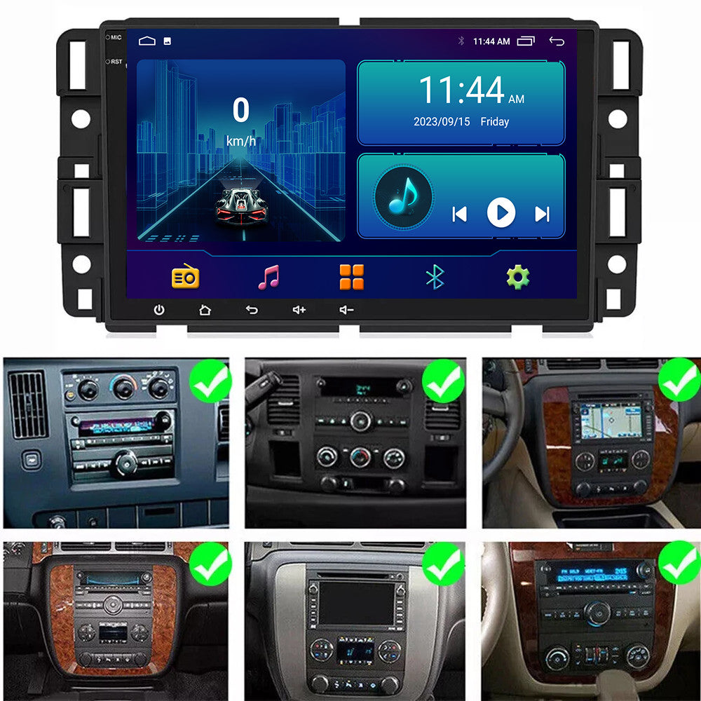 for Chevrolet Silverado 2007-2018 Android Carplay Car Stereo Radio Screen GPS BT