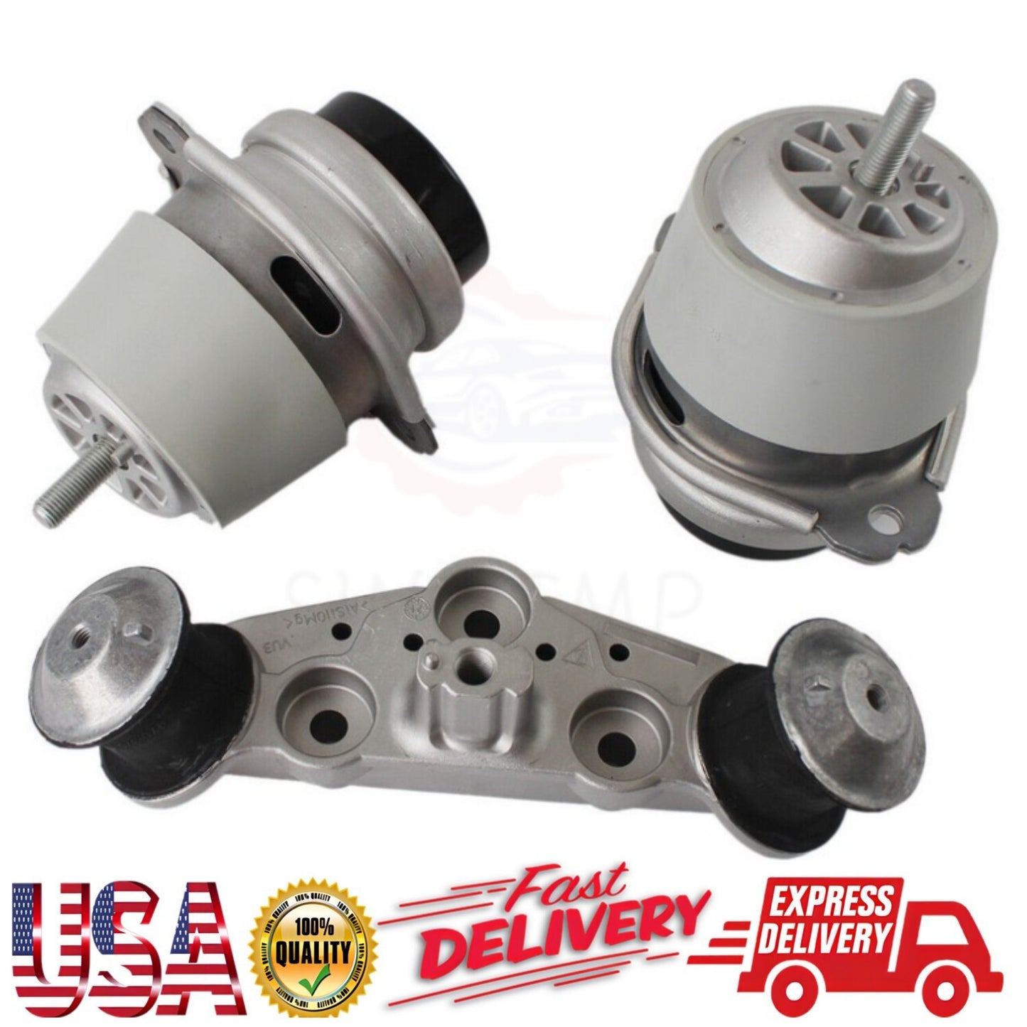 Engine Motor Trans Mount for Porsche for Panamera 970 3.0L 97037511801 97037505720