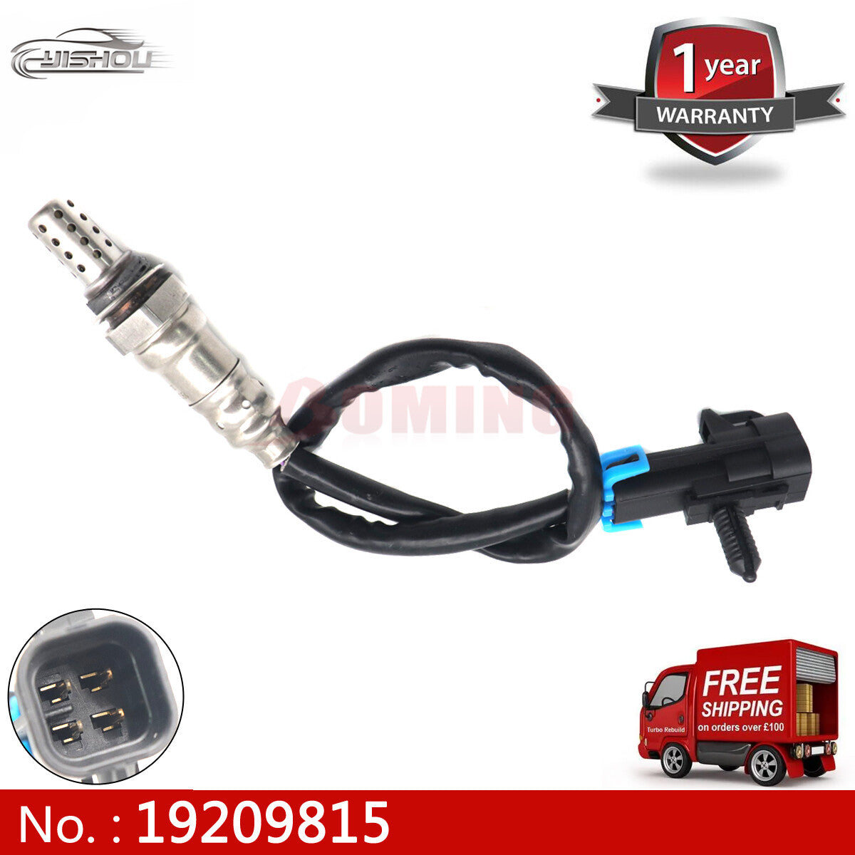 O2 sensor for Chevrolet Silverado Suburban for GMC for Sierra for Yukon XL 19209815 - new