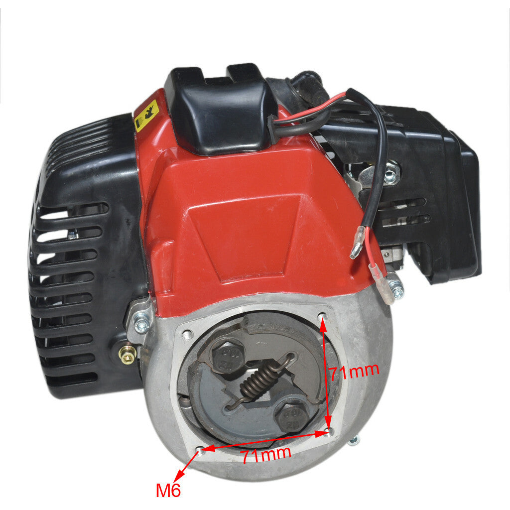2 Stroke 49cc 50cc Pull Start Engine Motor kit for Quad Dirt Bike ATV Scooter
