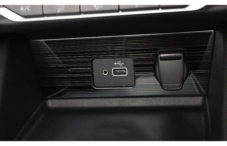 1X Console Cigarette Lighter Panel Trim for Nissan Sentra 2020-2023 Black Steel