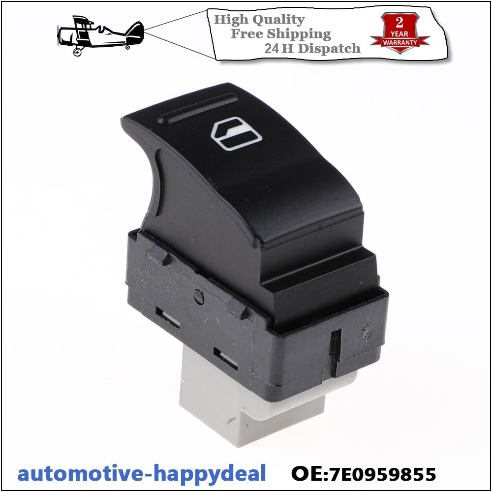 3X ELECTRIC WINDOW SWITCH LEFT PASSENGER SIDE for VW TRANSPORTER T5 T6 7E0959855