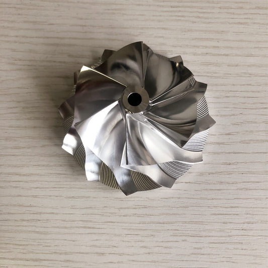 TD05H 61.33/82.00 mm 6+6 Blade Performance Aluminum 2618/Burnt Compressor Wheel