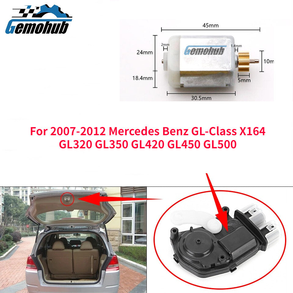 Trunk Hatch Lock Locking Motor Repair for 2007-2012 for Mercedes-Benz GL-Class X164