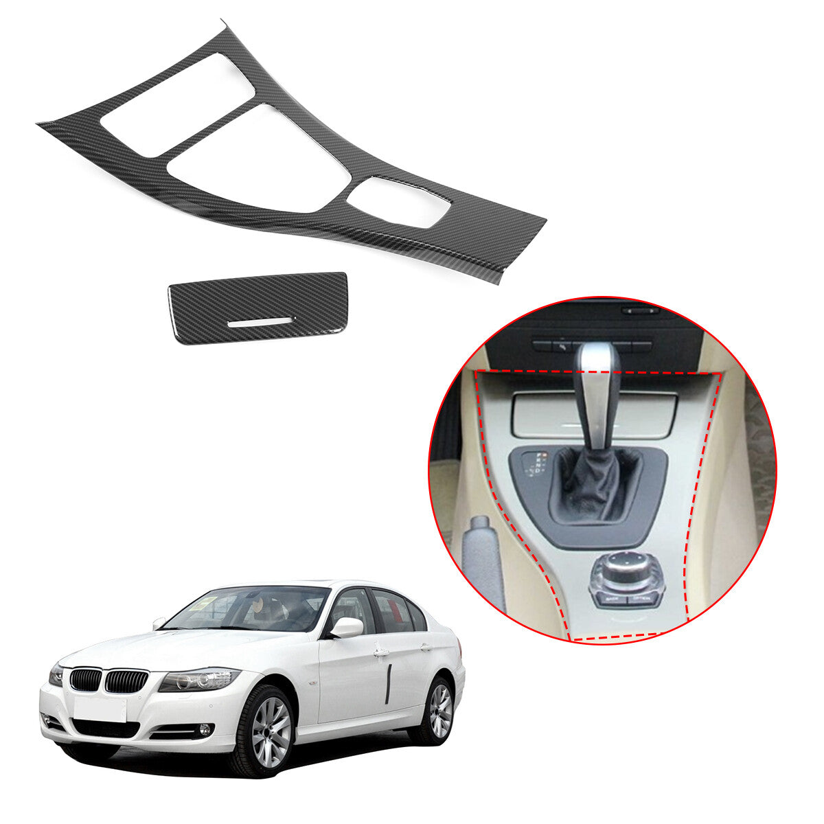 Carbon fiber ABS rearview mirror caps suitable for Mercedes-Benz for A6,B6, C7, CLA, GLA, CLS, GLK.