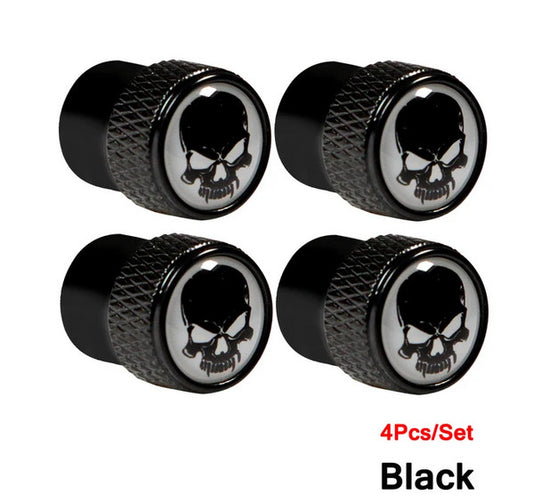4-piece car tire valve cover rod air dust cover dustproof blue rocket for BMW