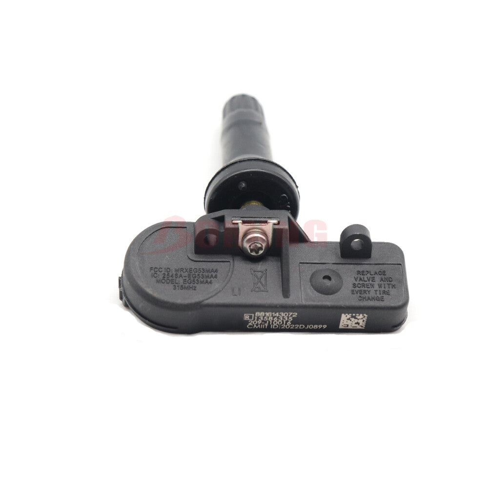 4-piece set of new TPMS tire pressure monitoring sensors 13586335 for Chevrolet for GMC