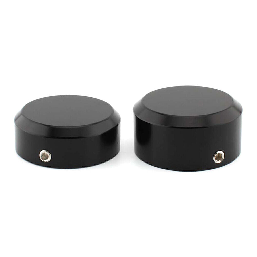 For Sportster S 1250 RH1250S 2021 Black Motorcycle Axle Nut Covers Flat Bolt Cap