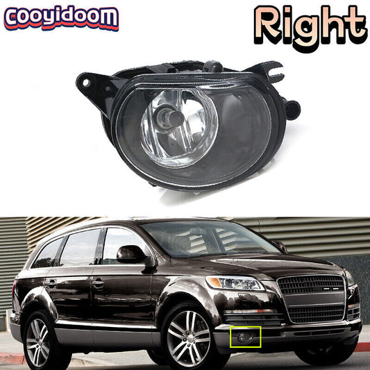 Applicable to for Audi Q7 2007 - 2009; Applicable to for Audi A3 2004 - 2008; Right front fog light with bulb.