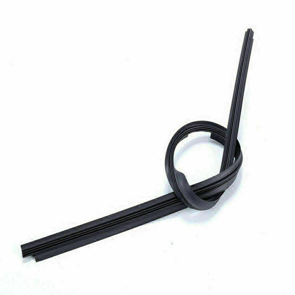 1 x Pair Universal 28 Car Bus Silicone Frameless Windshield Wiper Blade Refills