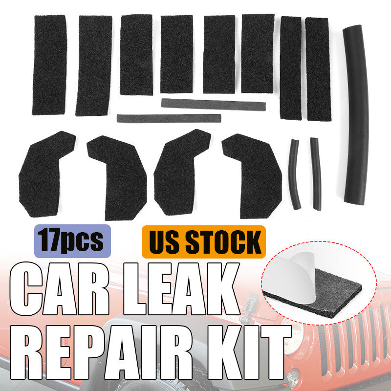 17Pcs Hard Top Foam Blocker Seal Kit for Jeep for Wrangler /JK 2007-2018 68026937AB