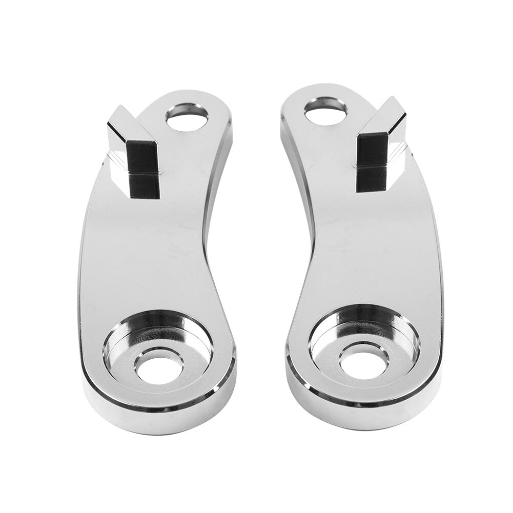 Turn Signal Mount Bracket Relocation Kit for Harley Softail Bad Boy Springer