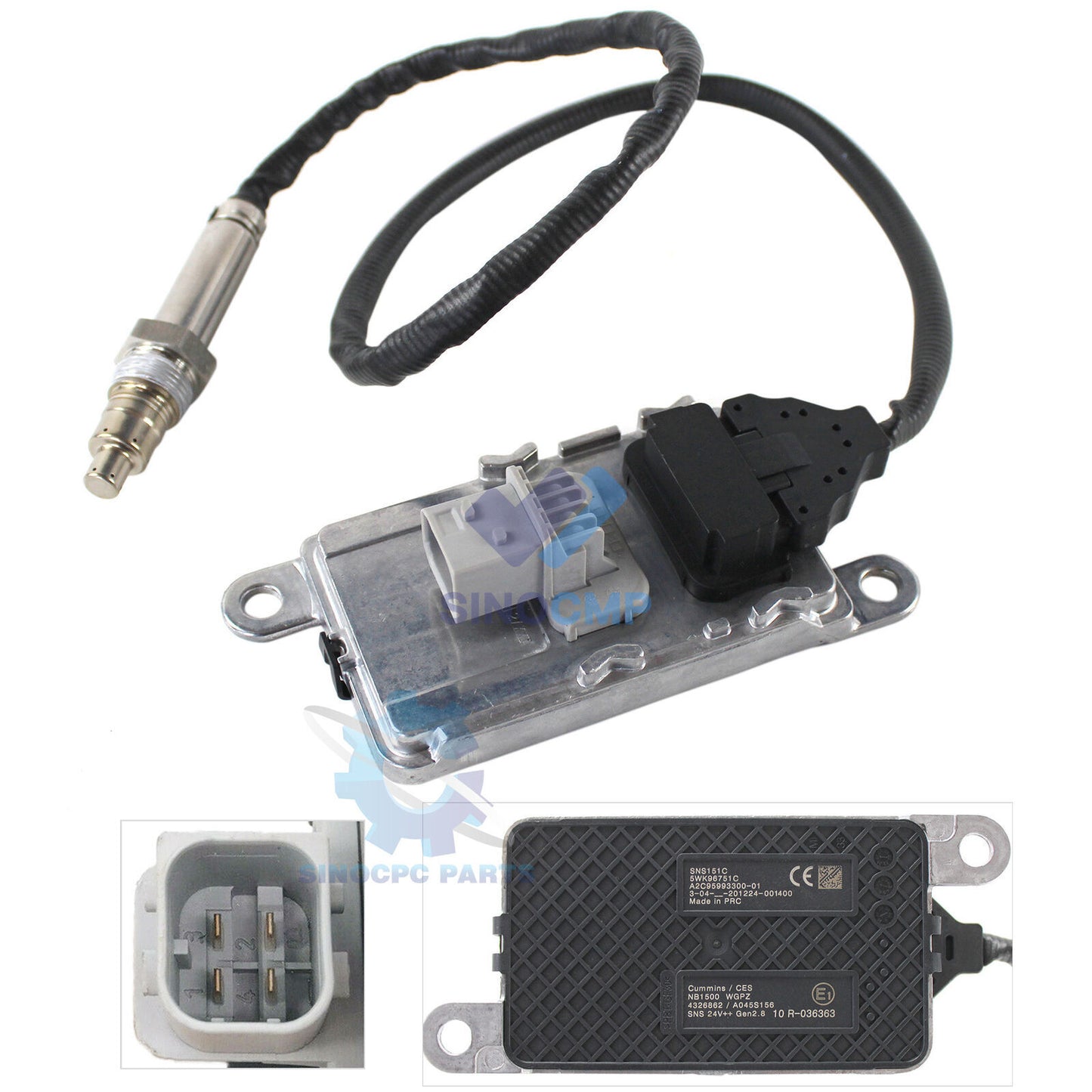 4326862 Nitrogen Oxide Sensor Nox Sensor for Engine Truck 5WK9 6751C