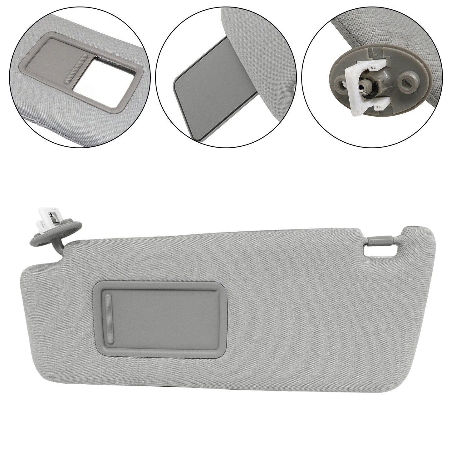 Suitable for 2010-2022 for Toyota 4Runner, Light Grey 74320-35A91-B1, Left Sun Visor Assy
