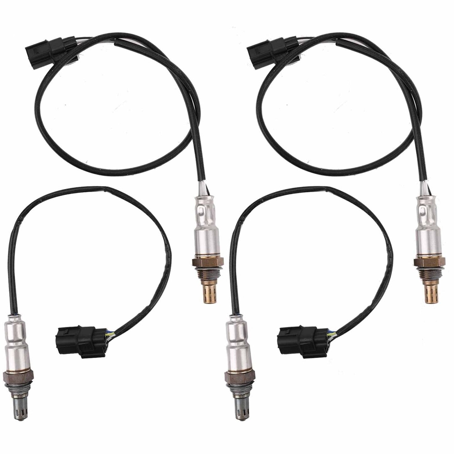 4pcs Oxygen O2 Sensor Upstream+Downstream for Honda Accord Odyssey for Acura MDX TSX