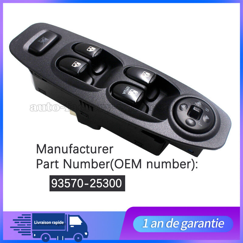 Interrupter commandeer bouton leve vitre Pour for KIA for HYUNDAI ACCENT 2002 ¨¤ 2006