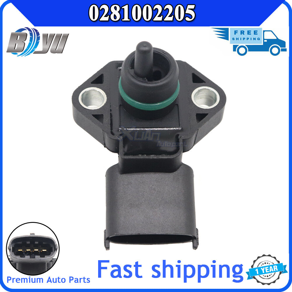 Intake manifold pressure map 0281002205. Applicable to for Fiat Ducator for Iveco daily 2.5 2.8