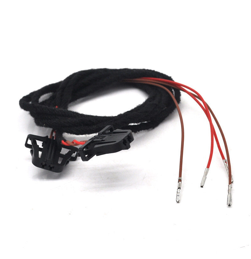 2x Door Warning Light Harness Cable for VW for Passat B6 B7 B8 CC for Golf for Tiguan for Jetta