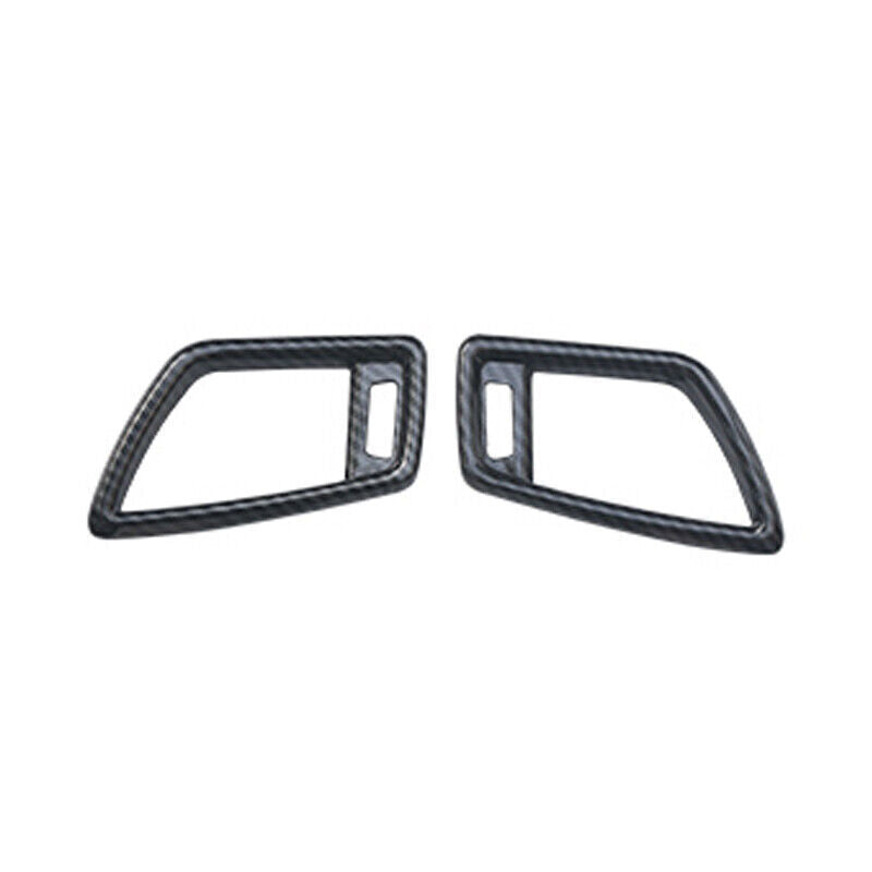 LR AC Air Outlet Vent Cover Trim for Nissan Rogue Sport 17-2021 Carbon Fiber