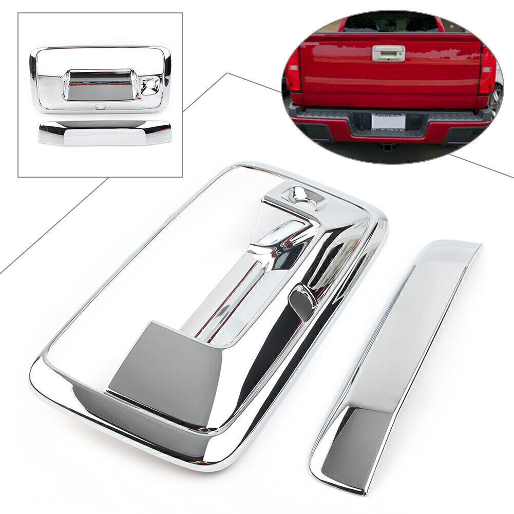 Rear Car Door Handle Cover Trim Chrome Fit for Chevrolet Colorado 2015-2019 2020