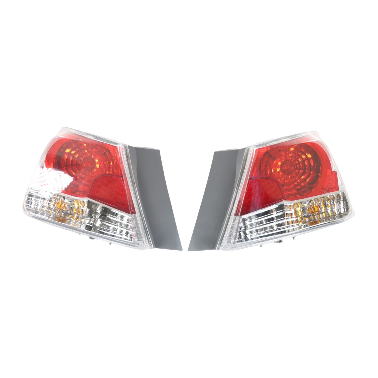 Set of 2 Tail Lights For 2008-2012 for Honda Accord EX Sedan LH RH with Bulbs