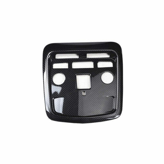 for Cadillac ATS-V ATS 2013-2019 Carbon Fiber Front Reading Light Frame Trim 1pc